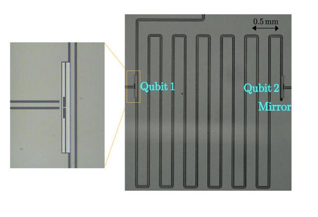 Superconducting quantum-bit chip